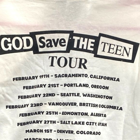 Mod Son God Save The Teen Tour Tee Shirt - Picture 6 of 13